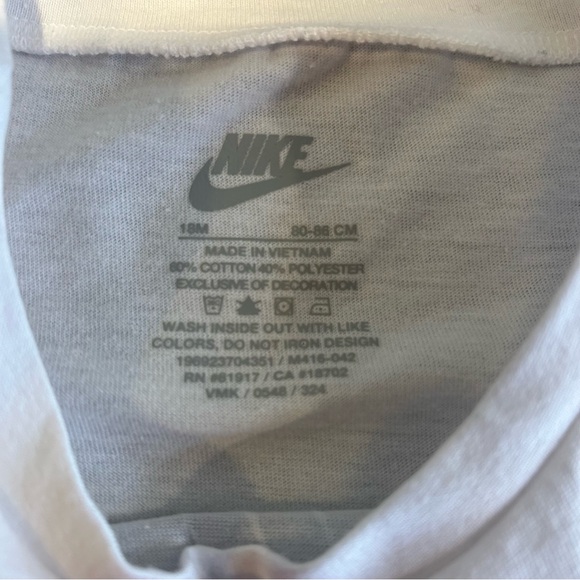 Bundle of 2 Nike Coordinating Outfits Girl’s Size 18 Mo Long Sleeve Shirt/Pants - Picture 5 of 16